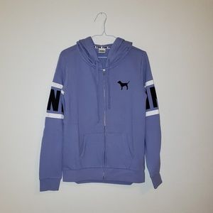 PINK VICTORIA SECRET zipper hoodie